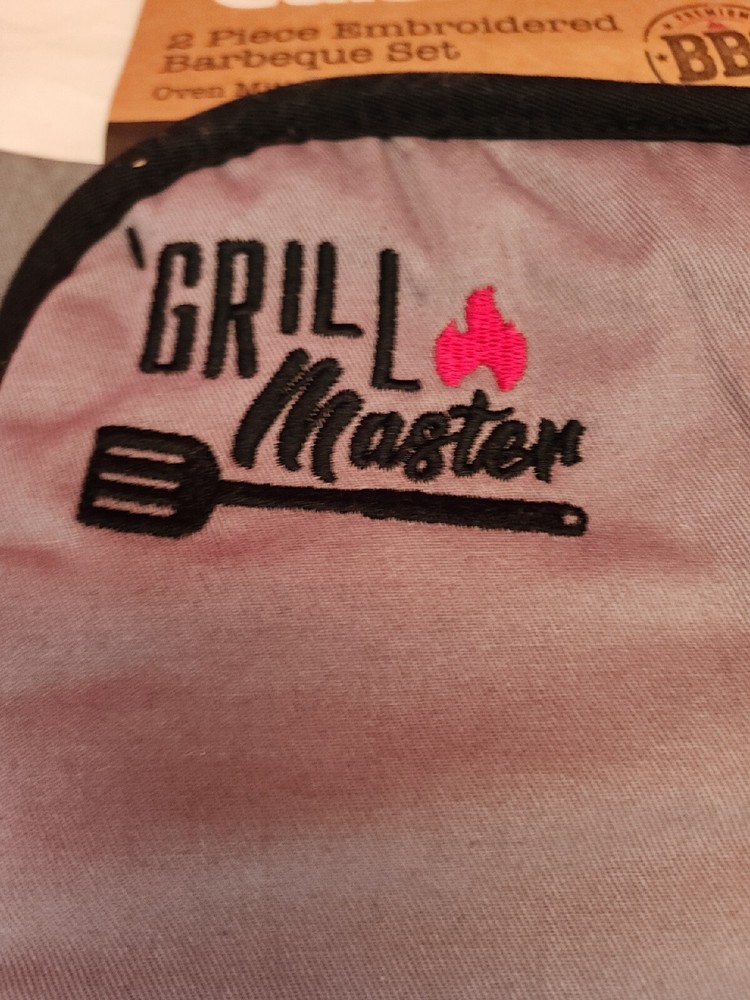 Cuisinart Gray Mitt And Apron Grill Master