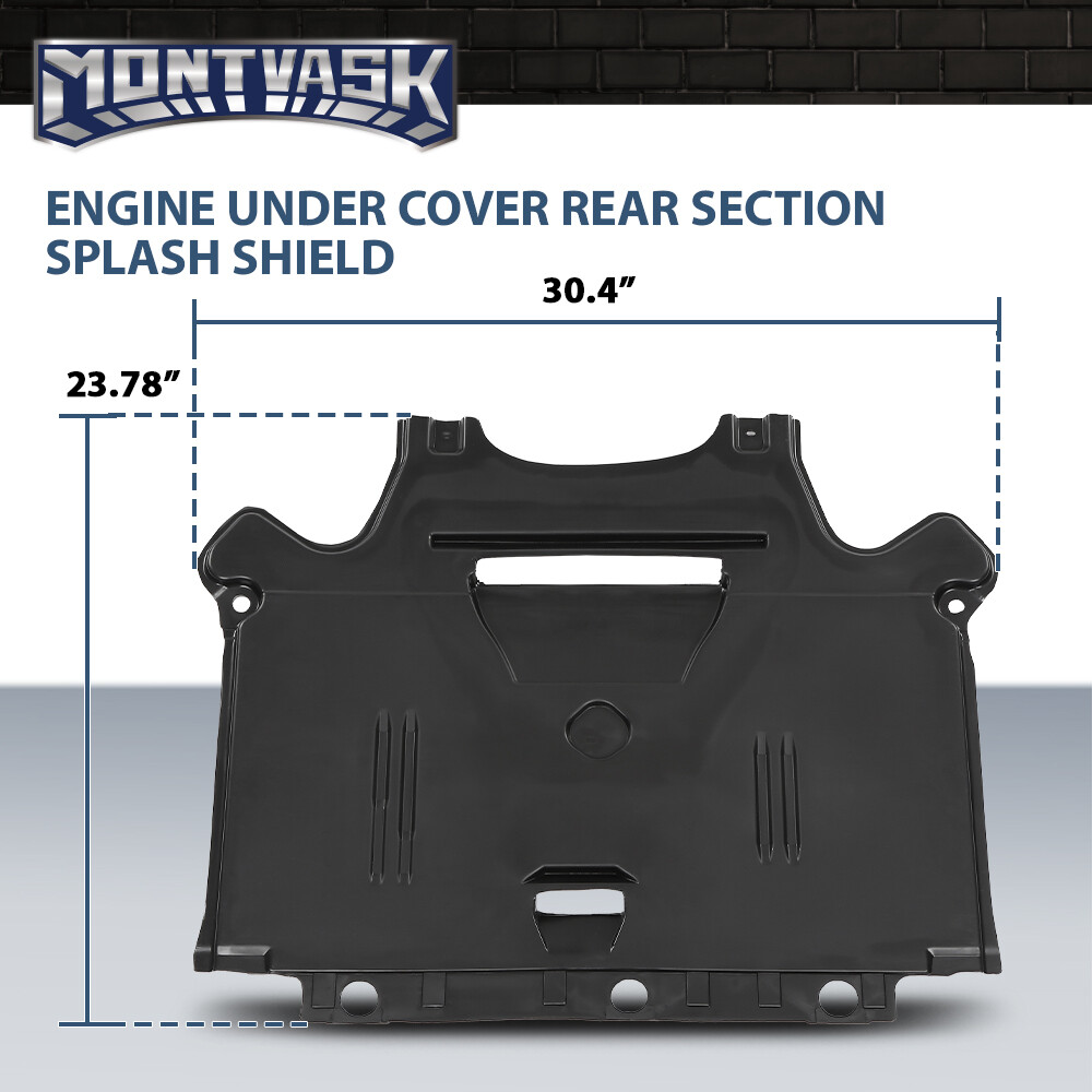 Fit For 2011-2017 Audi Q5 2009-2016 A4 Engine Splash Shield | Rear | Under Cover