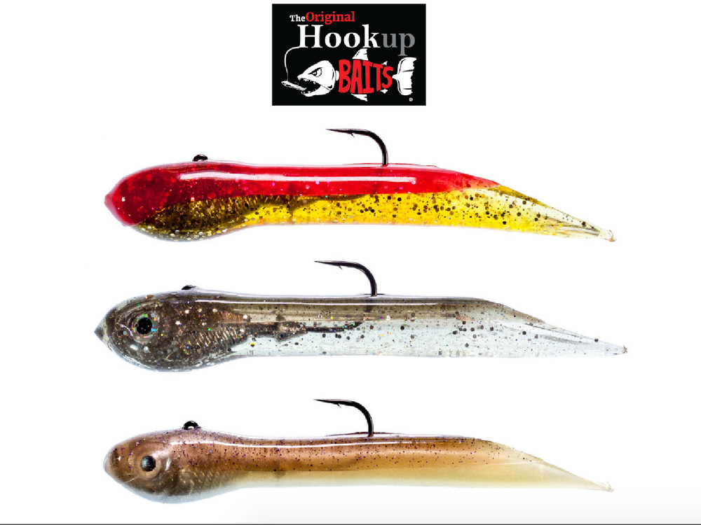 Hookup Baits 3" Medium Jigs **CHOOSE WEIGHT AND COLOR**