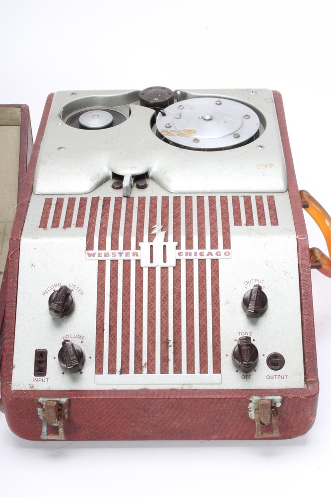 Webster Chicago Model 80-1 Wire Recorder - Poor Condition