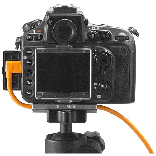 New Tether Tools TetherBlock QR Plus Quick Release Plate (Thunder Gray) #33794