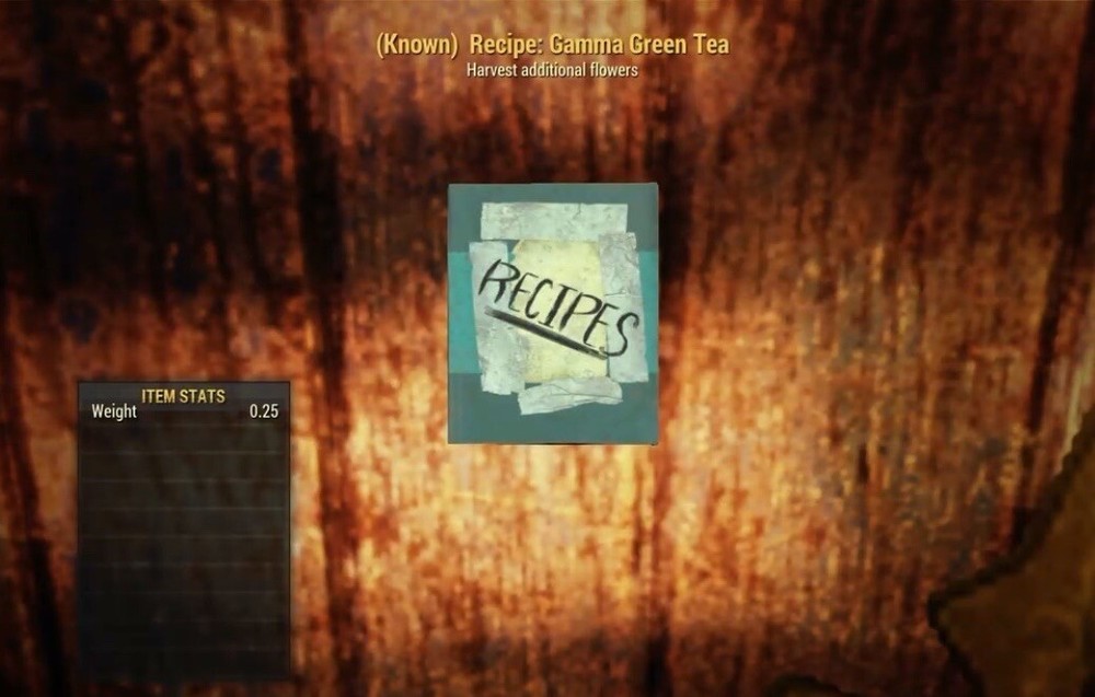 (Xbox) Gamma Green Tea Recipe