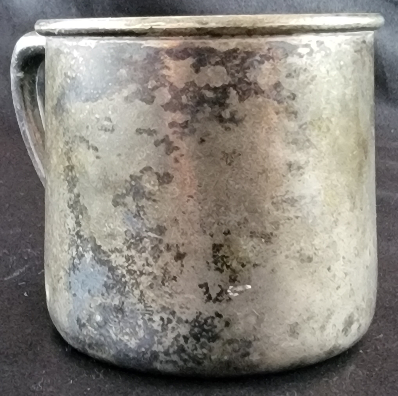 Wm Rogers & Son Child Cup Mug EPNS 1342 Silverplate Baby Cup Antique Small