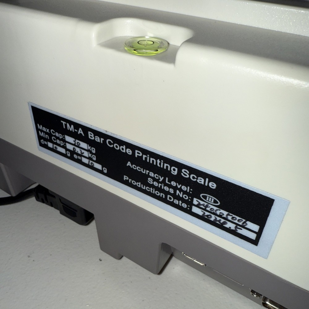 Techtongda 110v Digital Price Computing Scale With Thermal Printer