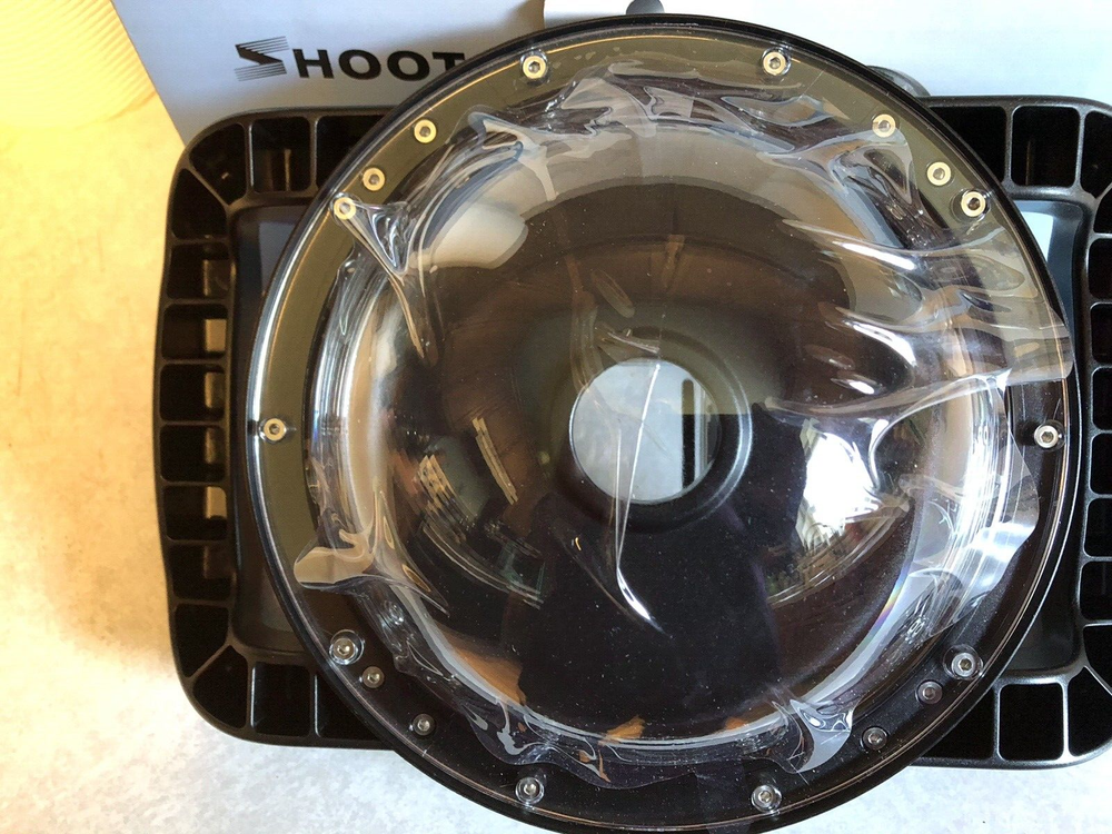 SHOOT Dome Port Diving Housing Case Lens -Dual Handle