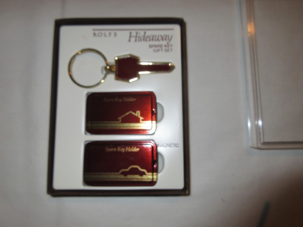 Spare Key Gift Set, Hideaway, by Rolfs ( Hide The EXtra Key )