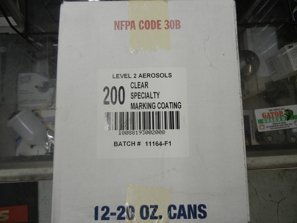 Aervoe 200 Clear Marking Paint 1 can