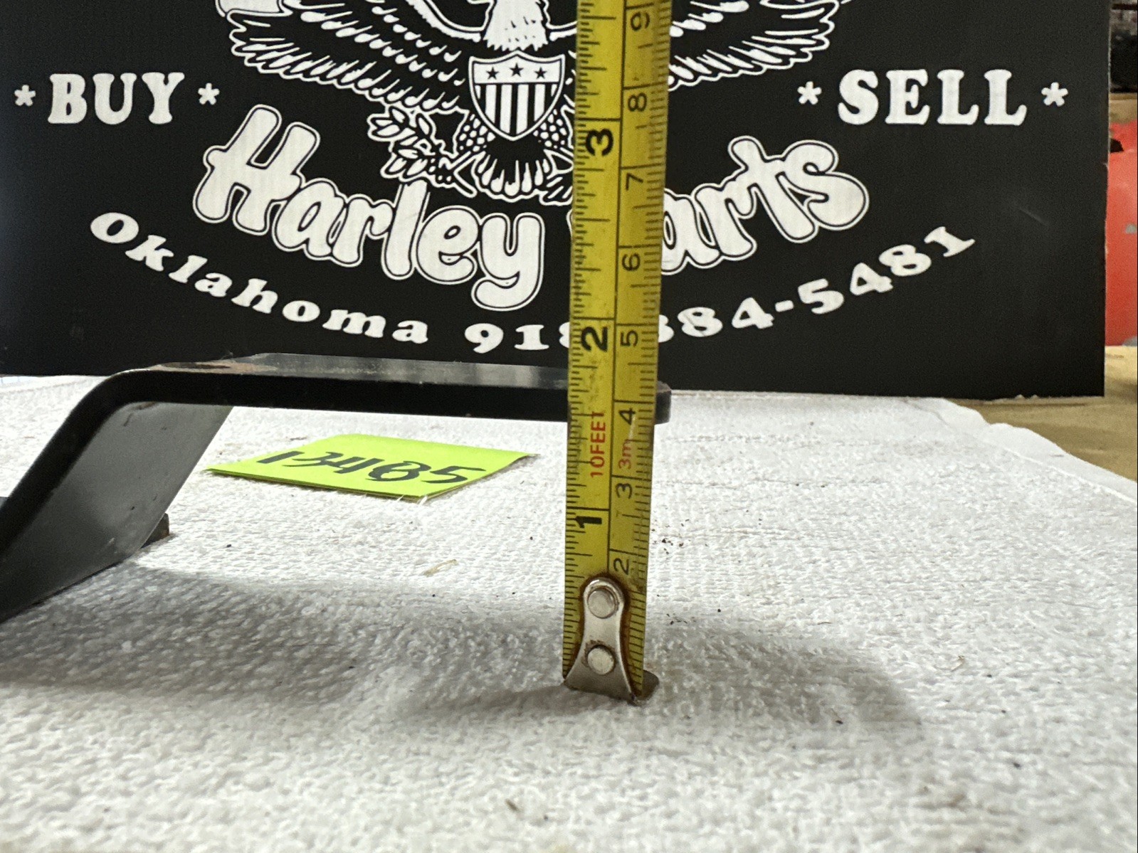 Harley Vance And & Hines Touring Exhaust Mount Bracket Used Header Head Pipe