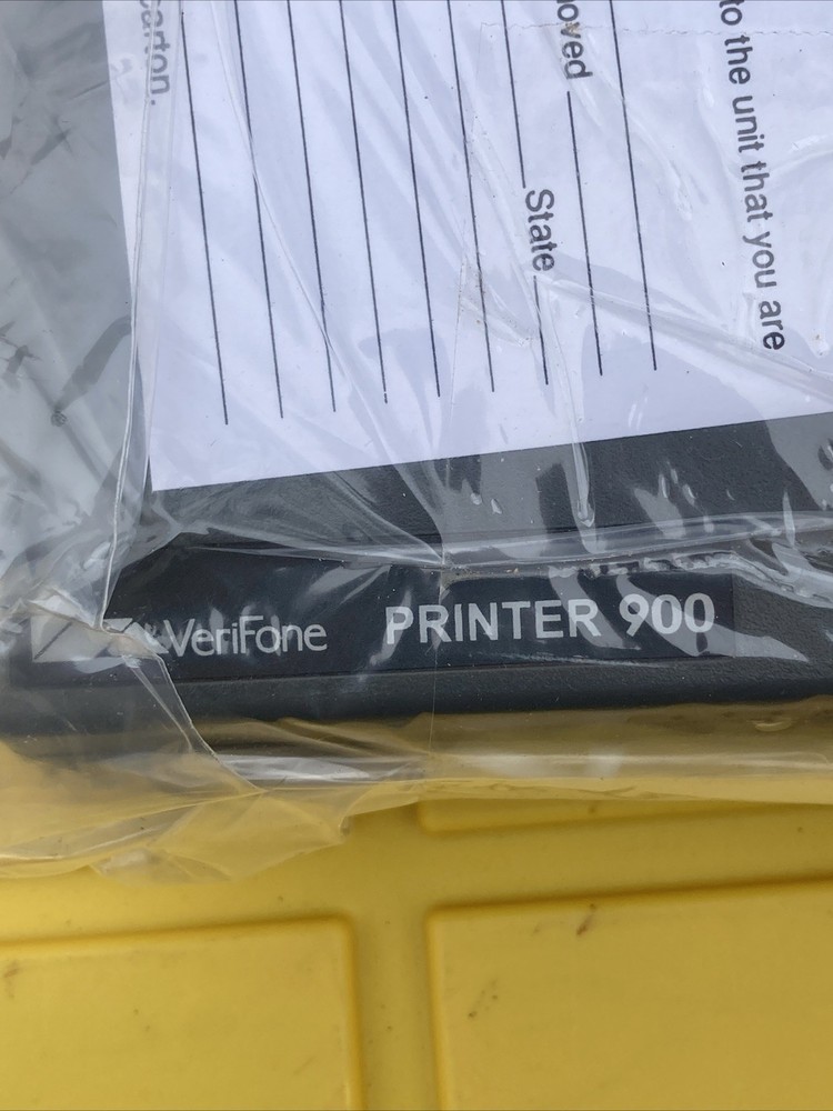 VERIFONE THERMAL PRINTER 900 Untested