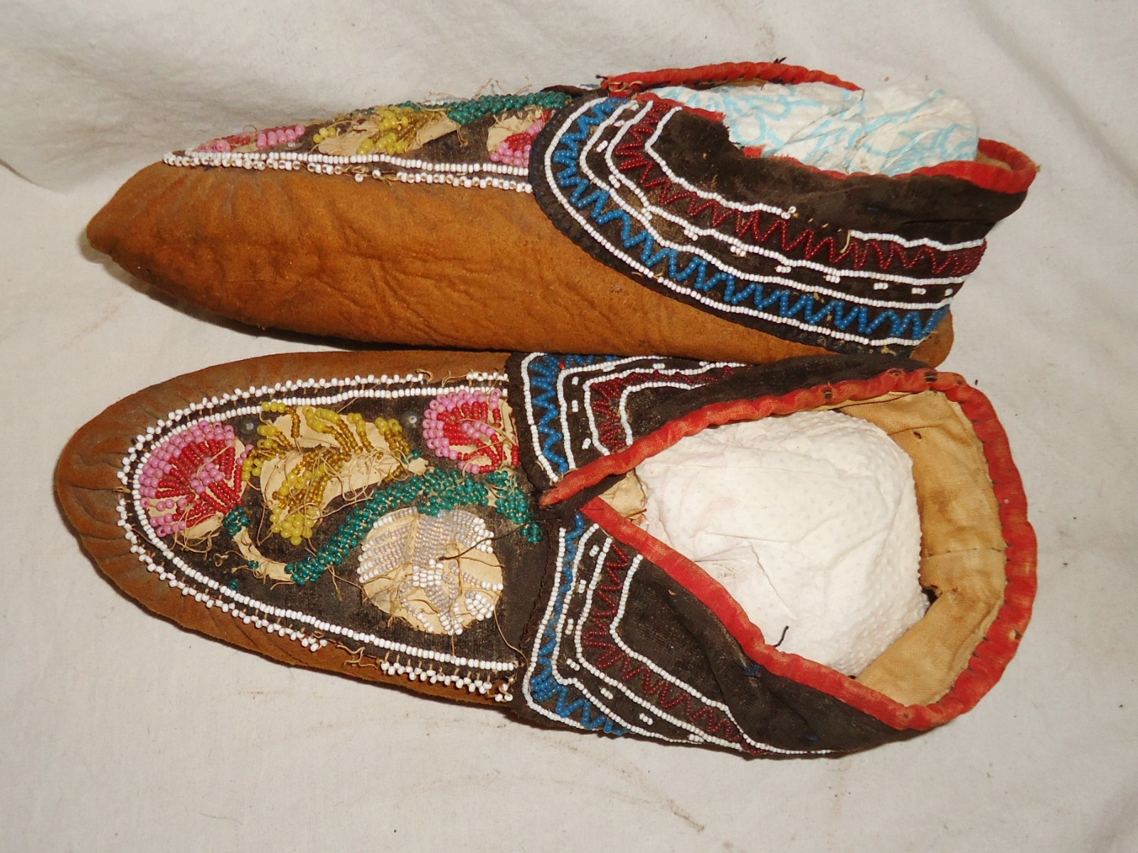 Native American iroquois Indian Softskin Moccasins