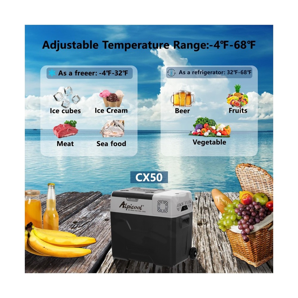 Alpicool Portable Refrigerator CX30