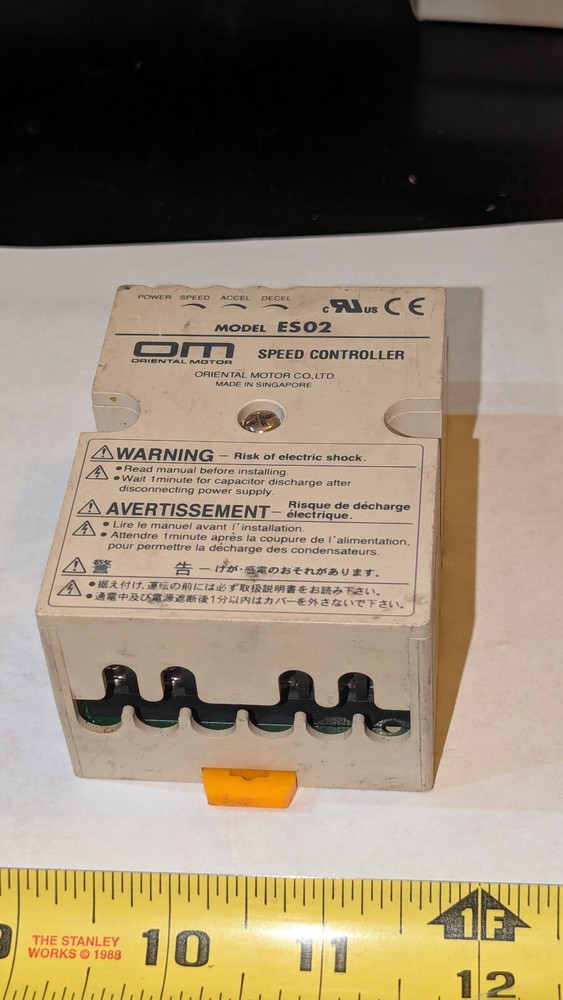 Oriental Motor Speed Controller ES02 Used & Guaranteed