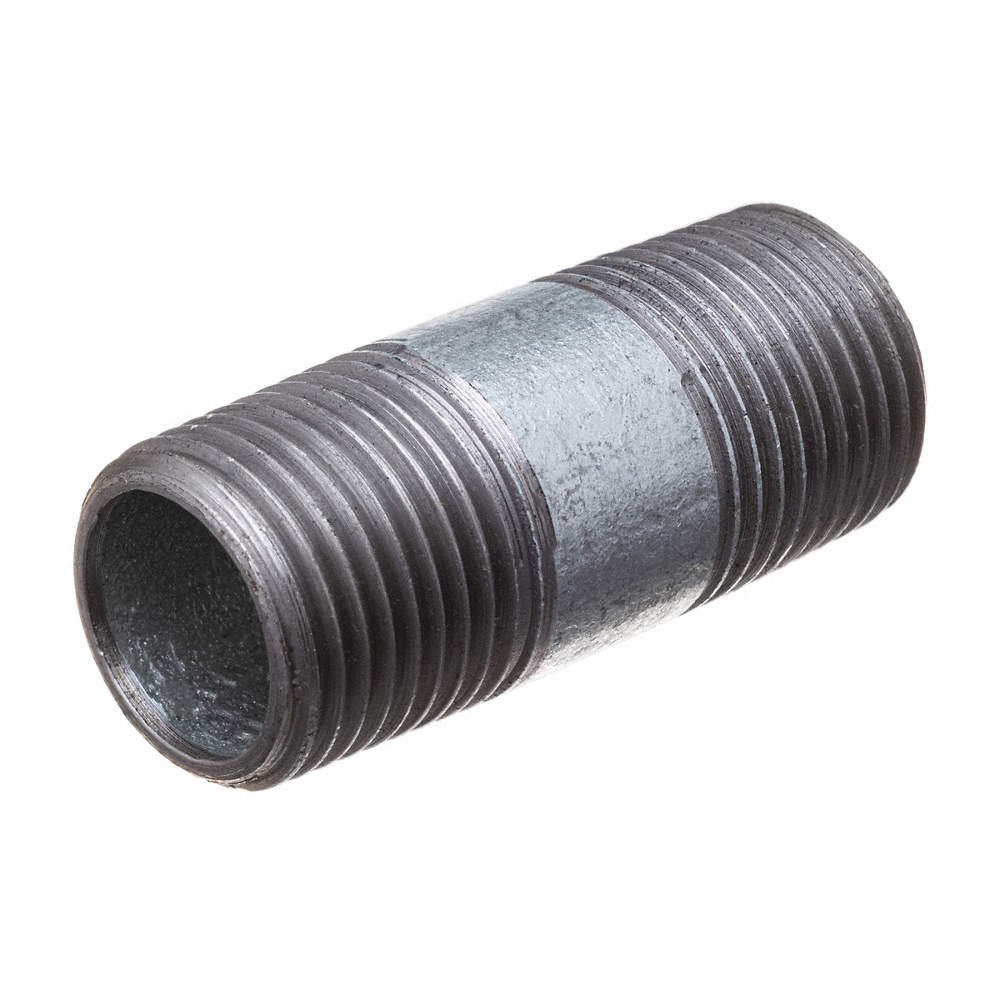 GRAINGER APPROVED  Galvanized Steel Pipe Nipple 793F53