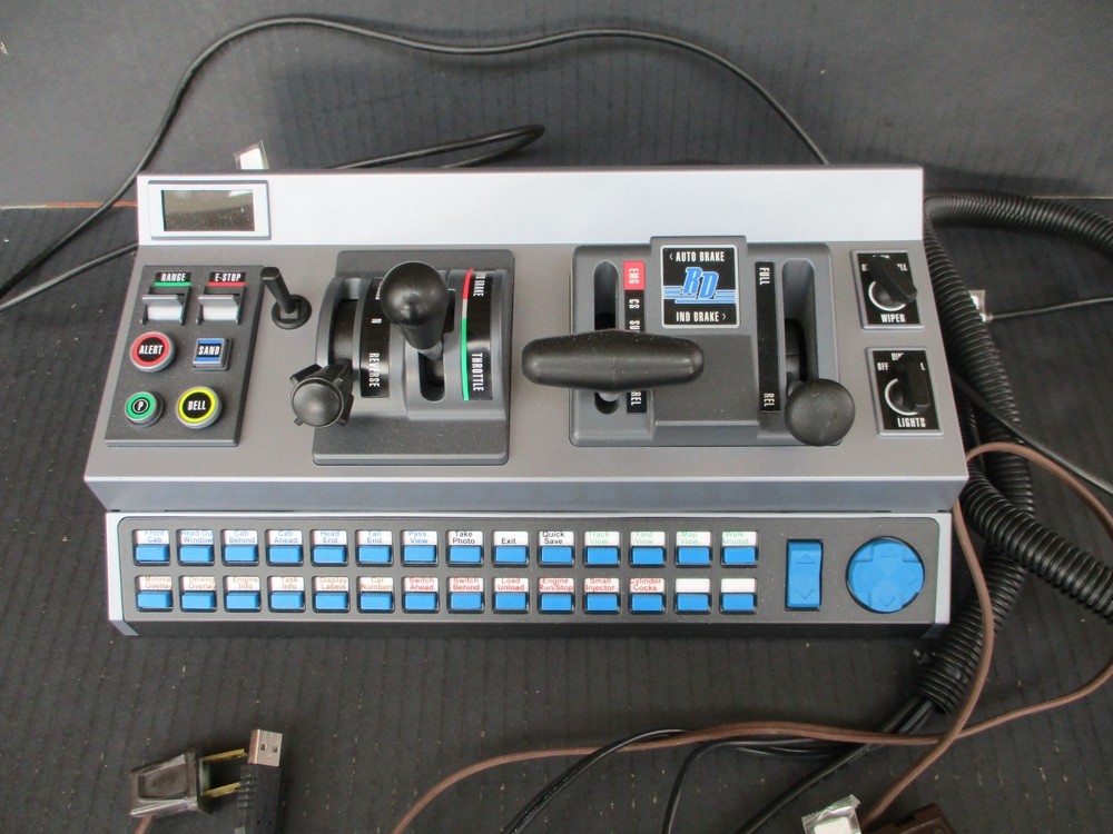 Rail Driver Train Controller w/Train Simulator Desktop Railroad Cab Controller
