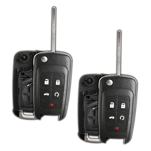 Just The Case Keyless Entry Remote Control Car Key Fob Shell Replacement for