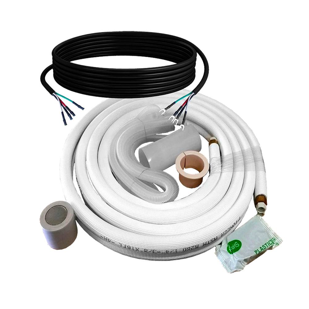 COPPER Ductless Mini Split Line Connection Accessory Kit, 1/4''-1/2''