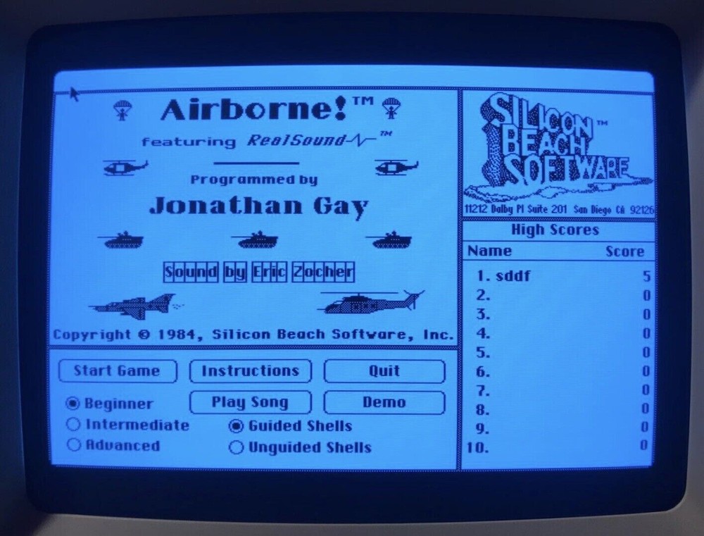 #5 Floppy Games for Macintosh SE (Volume 2)