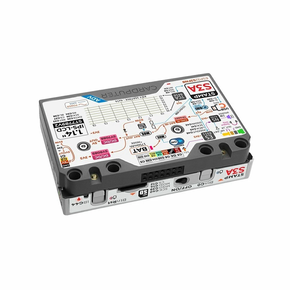 Cardputer Adv Version Portable Computer M5StampS3A Development Kit 12433