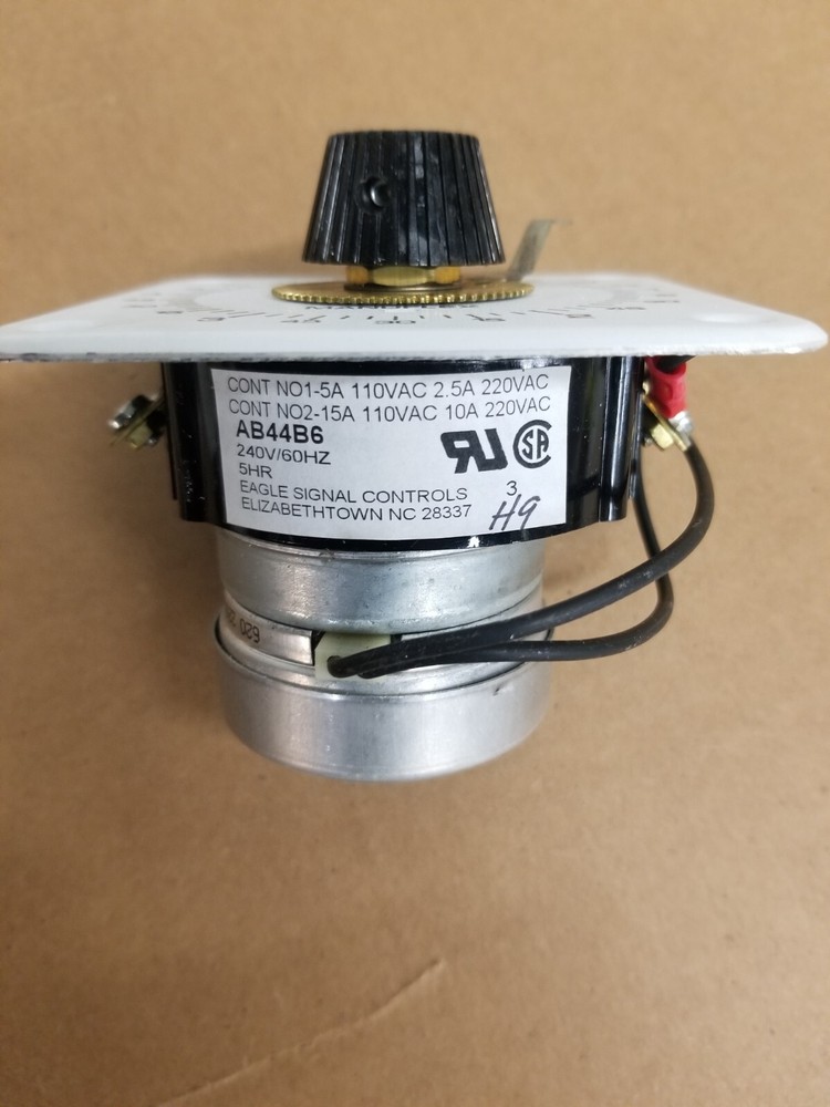 Danaher AB44B6 Timer Manual-Set 240v-ac