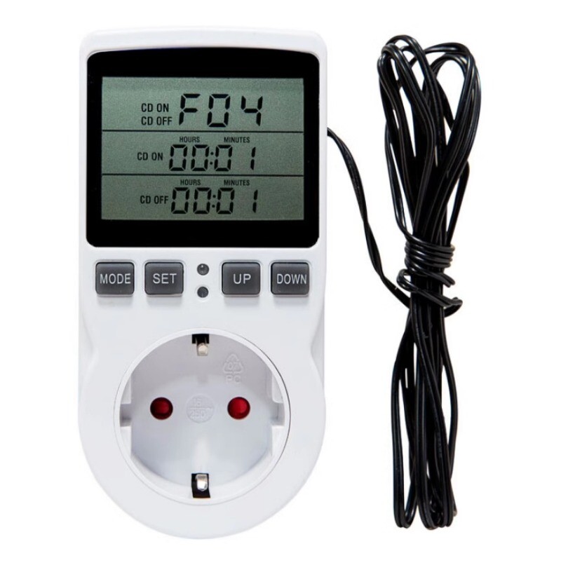 Digital Thermostat Socket Temperature Controller for Heater Fan Heating Cooling