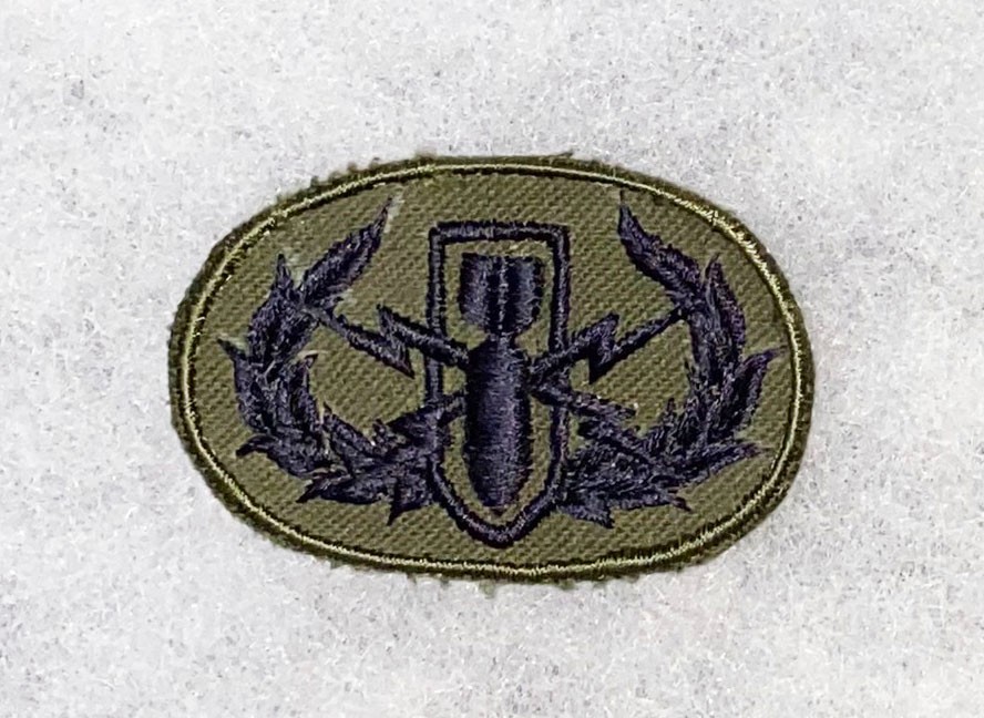 Thai Made EOD Qualification Patch