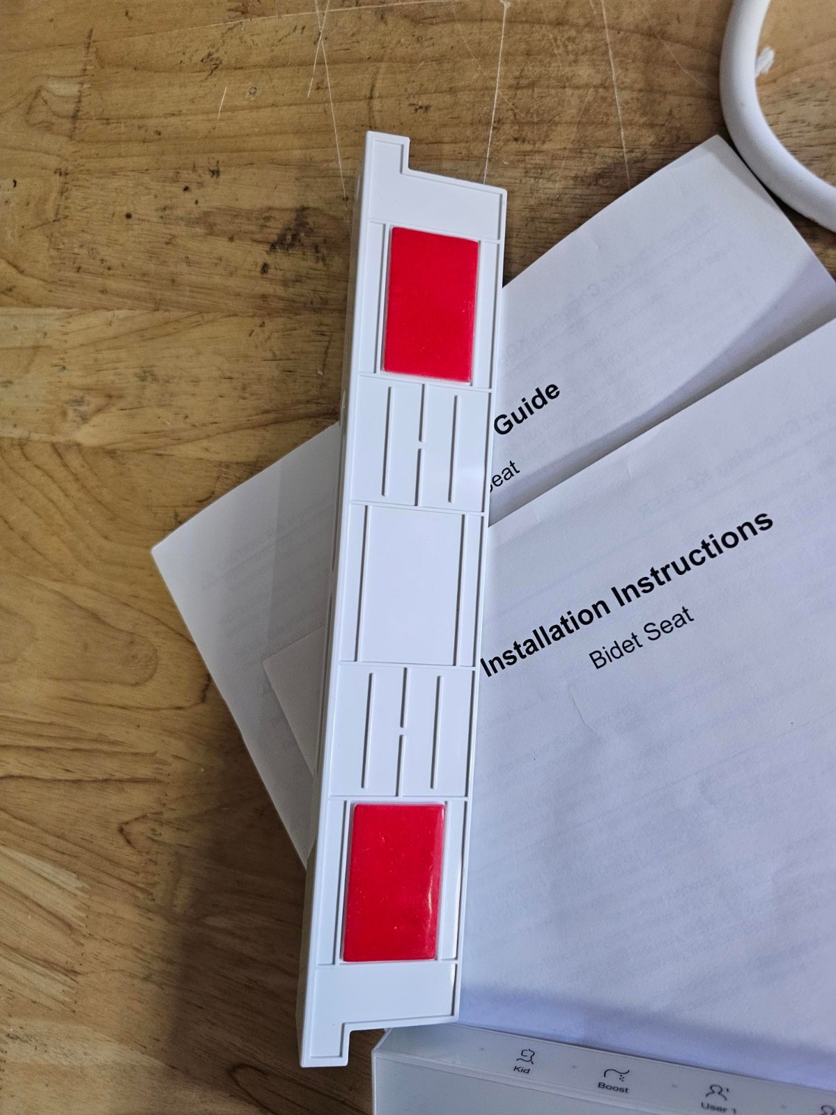 Enlongated Kohler C3-325 28119-0 Bidet Toilet Seat Heated w/ Remote