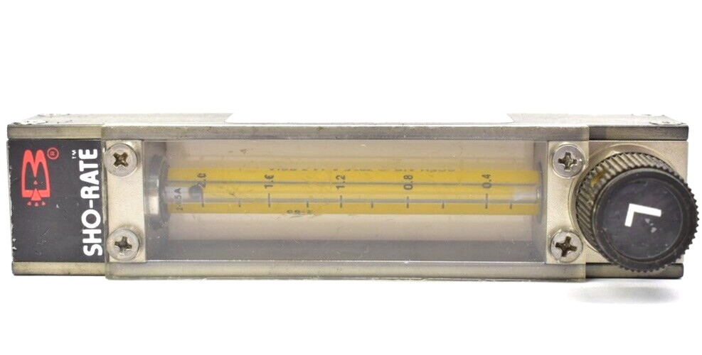 Brooks Instrument Sho-Rate Variable-Area Flowmeter 1350EBA7CNE1A