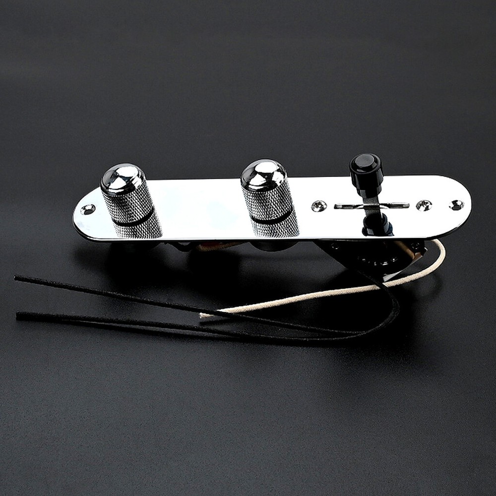3 Way Wired Loaded Prewired Control Plate Harness Switch Knobs for TL Tele USA