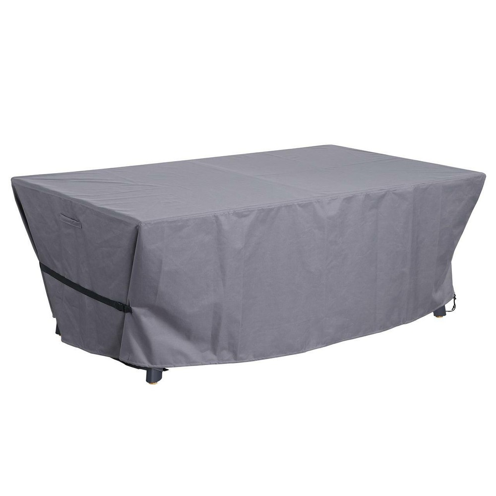7ft Outdoor Slate Pool Table w/ Benches plus Dining and Ping Pong Conversion Top