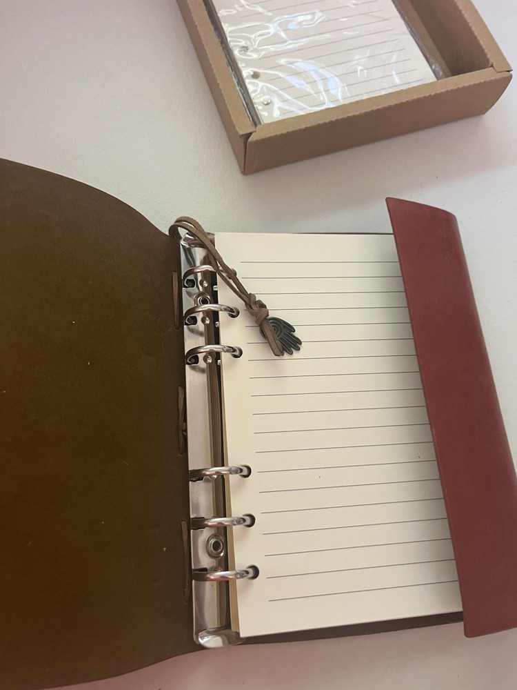 Hamsa Hand Leather Journal NEW