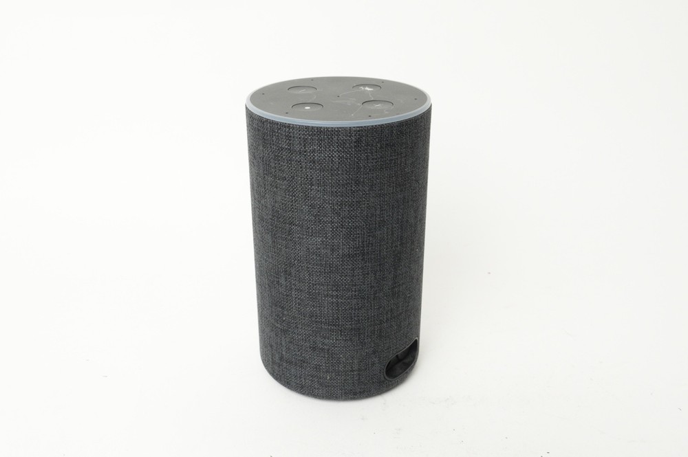 READ Amazon Echo 2nd Gen Smart Speaker Gray READ - NO PWR CORD