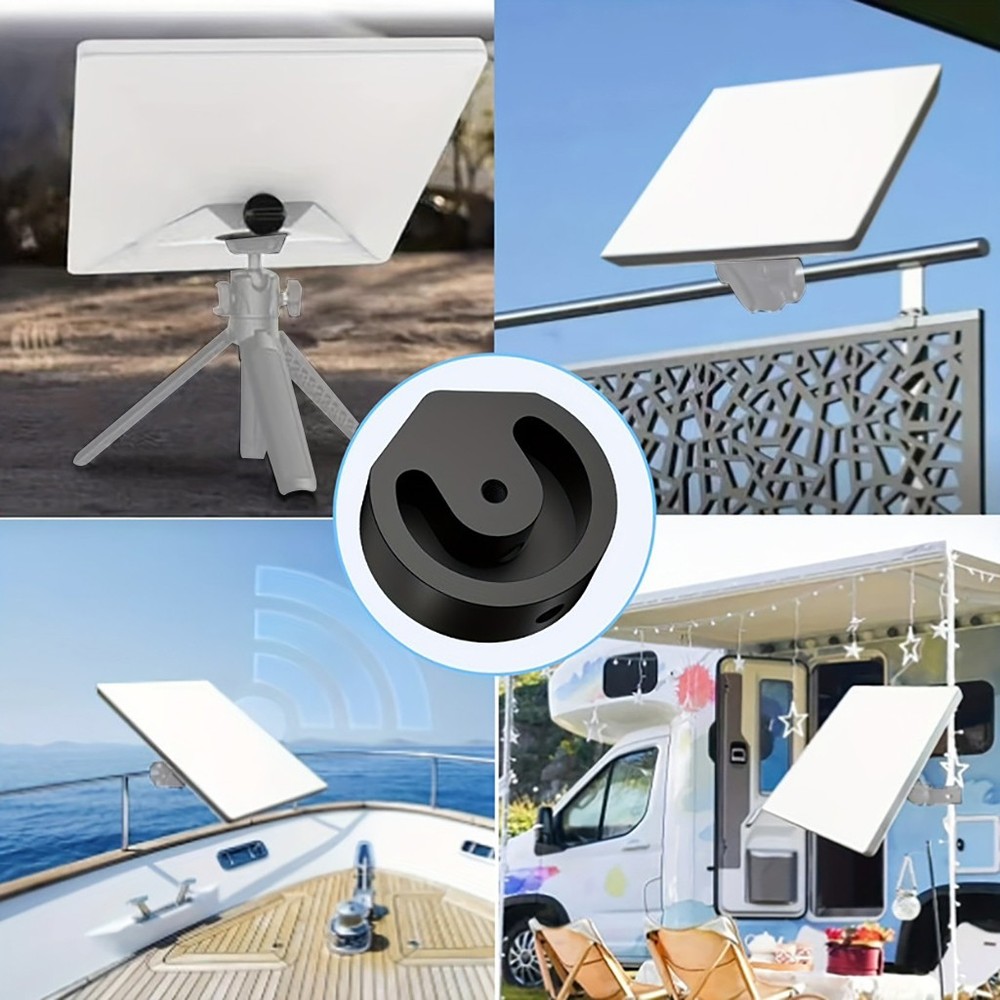 Satellite Mini Tripod Mount Adapter Pipe Adapter MINI Bracket Signal Receiver