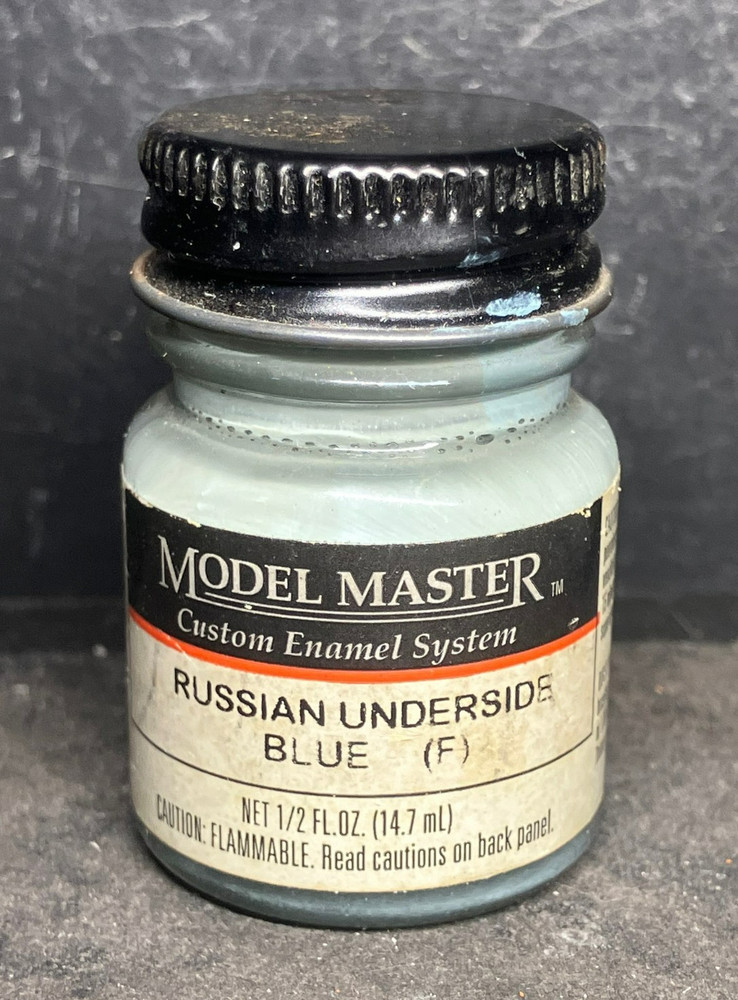 Testors Model Master Russian Underside Blue 2123 Flat Enamel Paint .5 oz