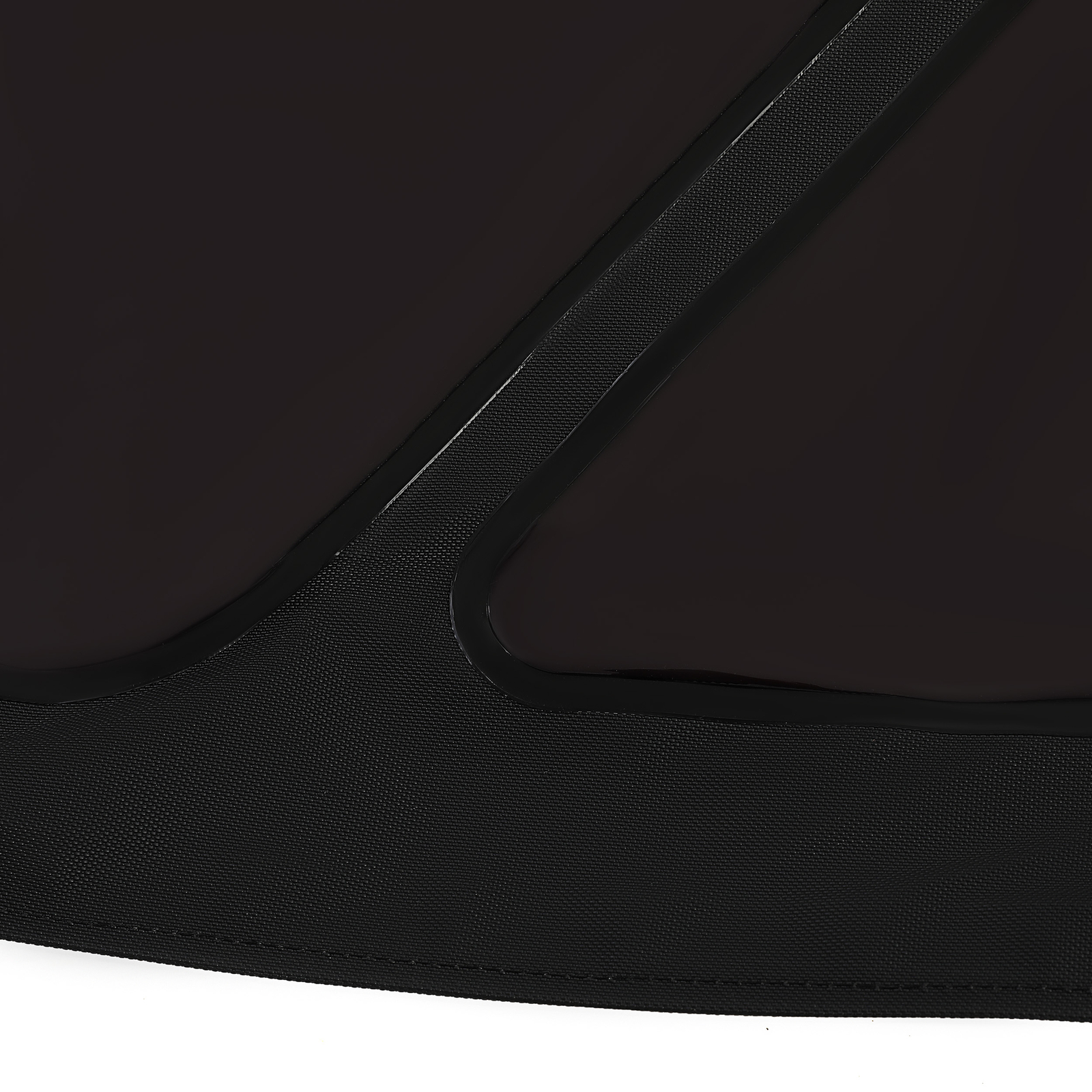 Front Rear Soft Top + Upper Skins Diamond Black For 97-06 Jeep Wrangler TJ 2 Dr