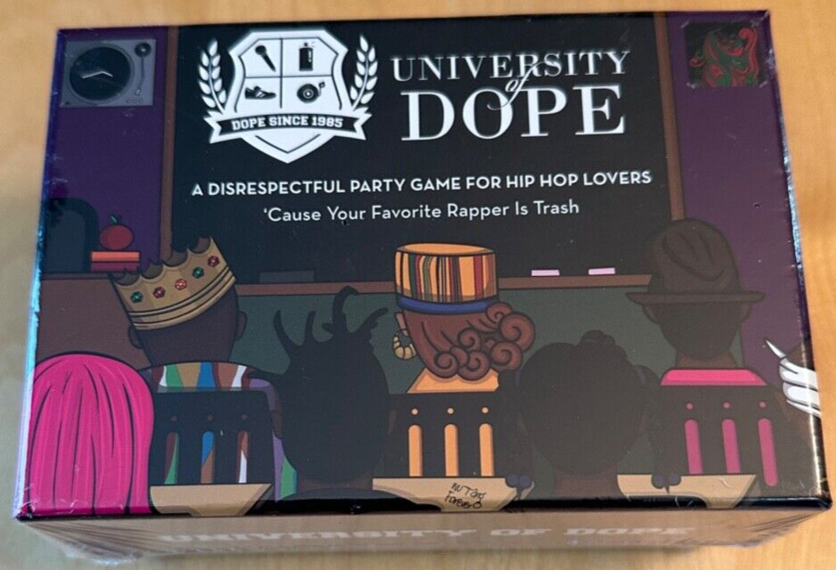 NEW UNIVERSITY DOPE HIP HOP LOVERS GAME