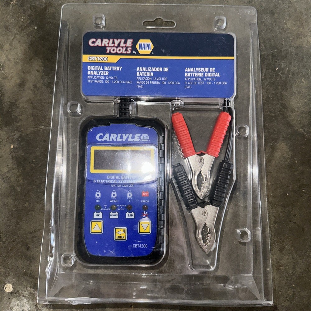 Carlyle Digital Battery Analyzer