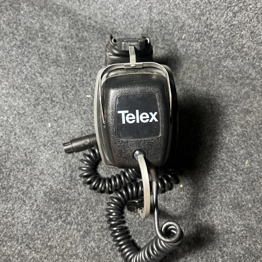Telex 64438 PH-1 Single Ear Intercom Headset Professional 4-Pin Cord