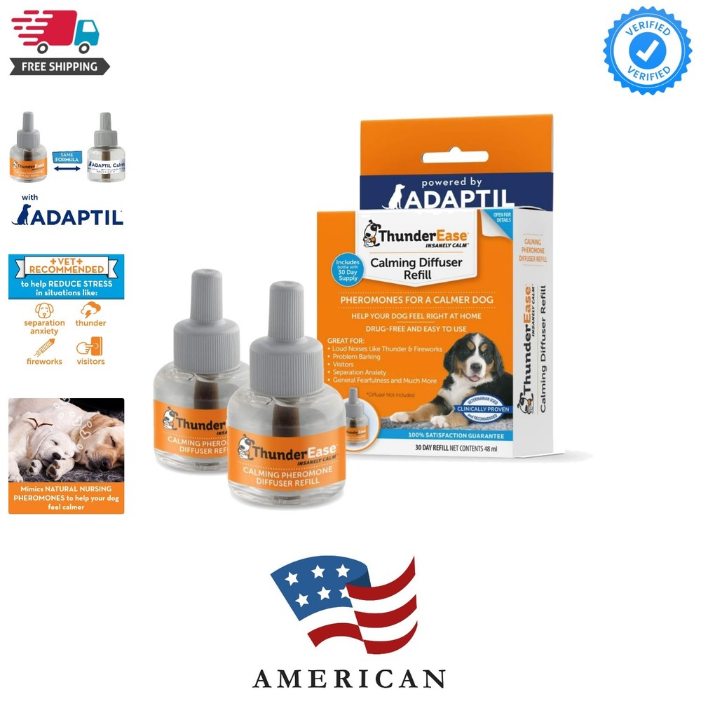 Dog Calming Pheromone Diffuser Refill | Powered by ADAPTIL | Vet Recommended ...