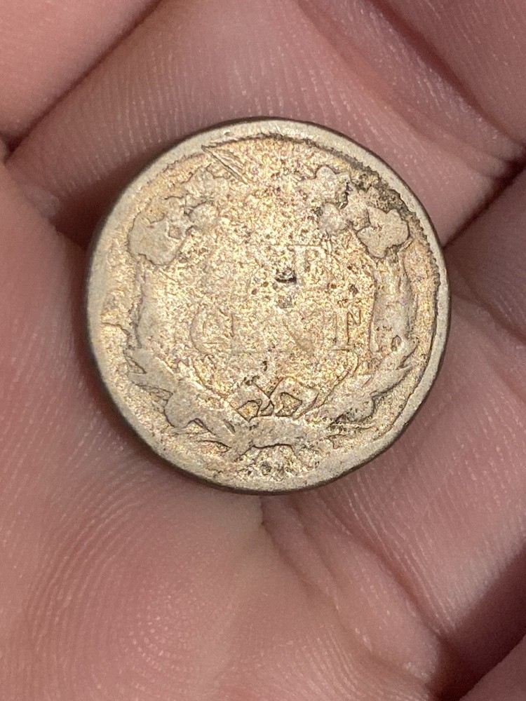1858 flying eagle cent Good Details Cleaned Corroded