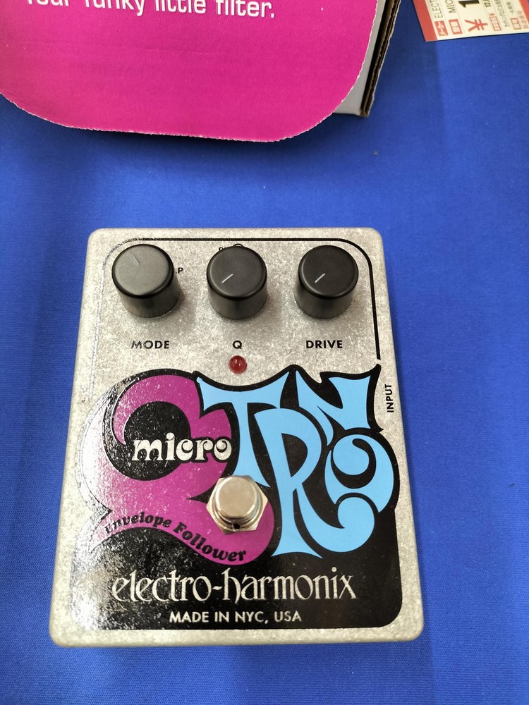 ELECTRO-HARMONIX MICRO QTRON Envelope Filter Effect Pedal