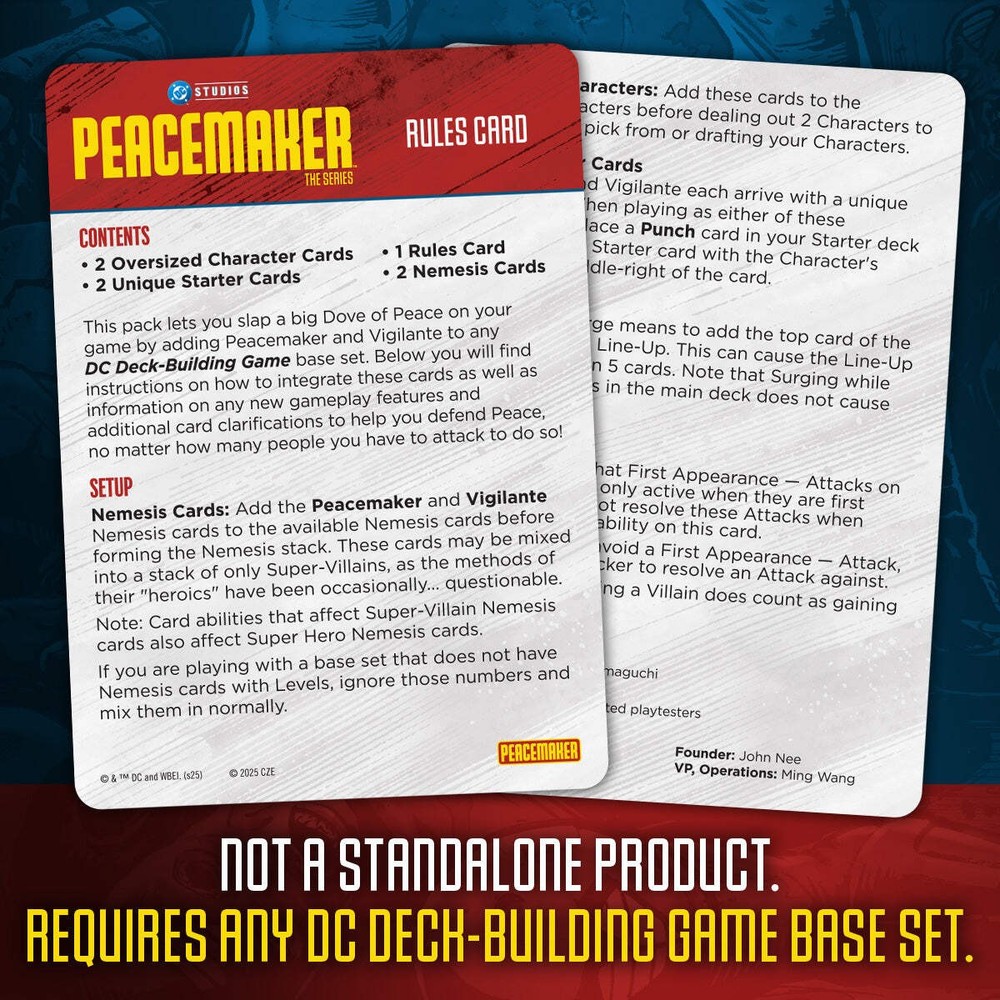 DC Deck-Building Game: Peacemaker Pack