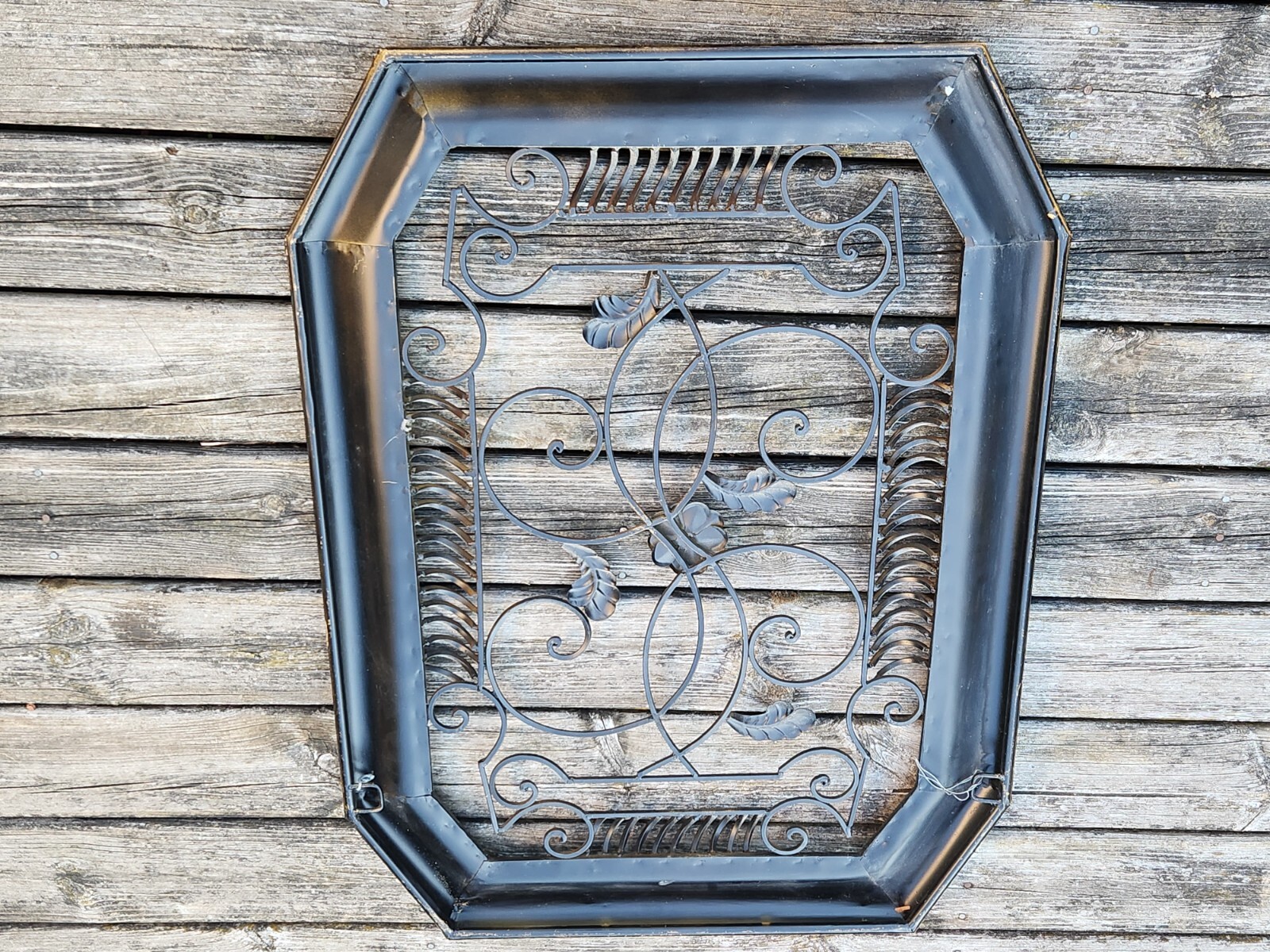 Metal Wall Art Sculpture 27" x 36" Large Distressed 12 - 14 LBS Heavy