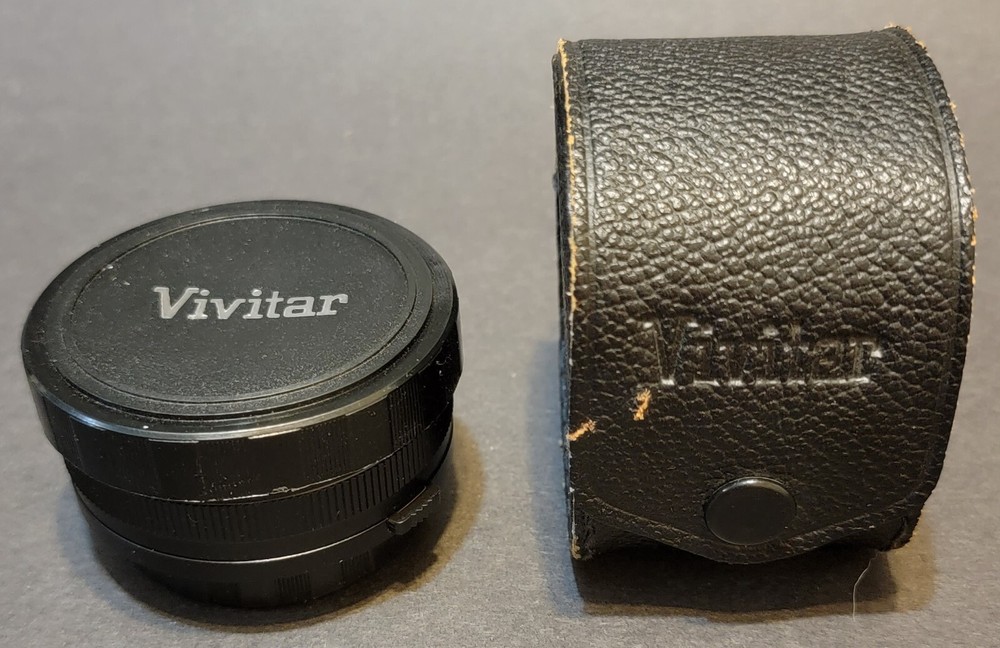Vivitar 2x Automatic Tele Converter 2X-21 w Case