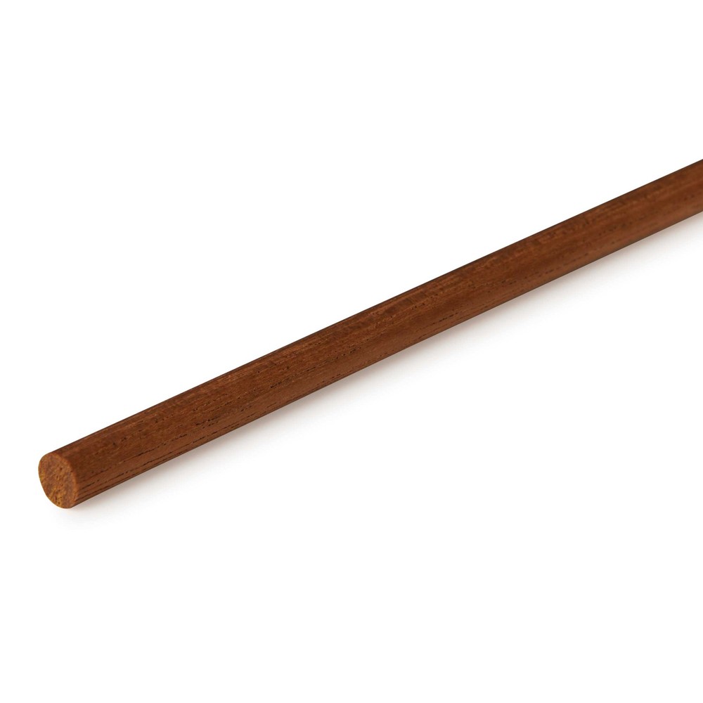 Cindoco Mahogany Dowel 1/4" Round SINGLE PIECE