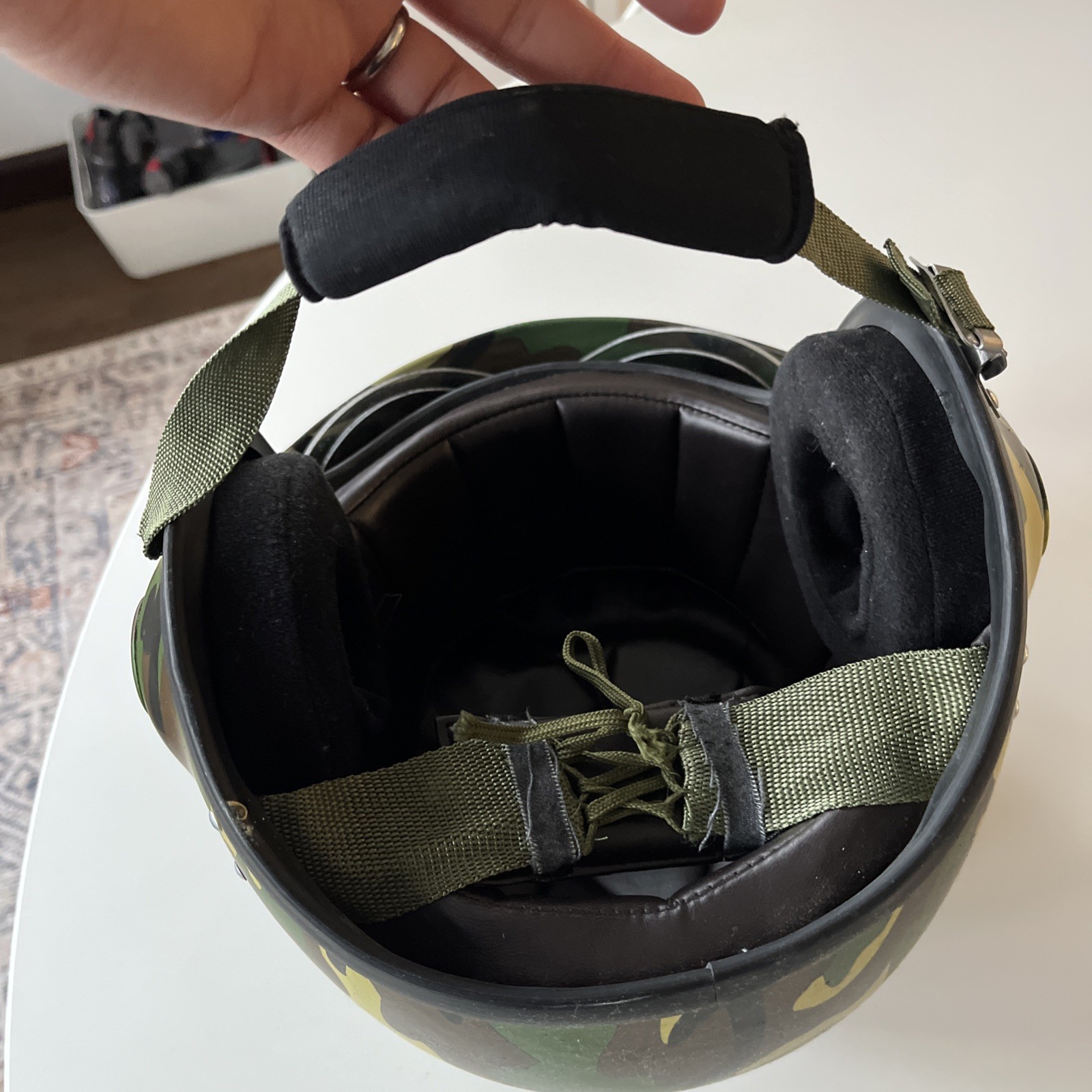 MIG Jet Fighter Air Force Pilot Helmet Tk11 for airsoft replica