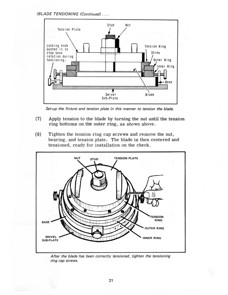 DoALL Model 70 I/D & 80 I/D Micro Slicer Operator Instruction Manual #1434