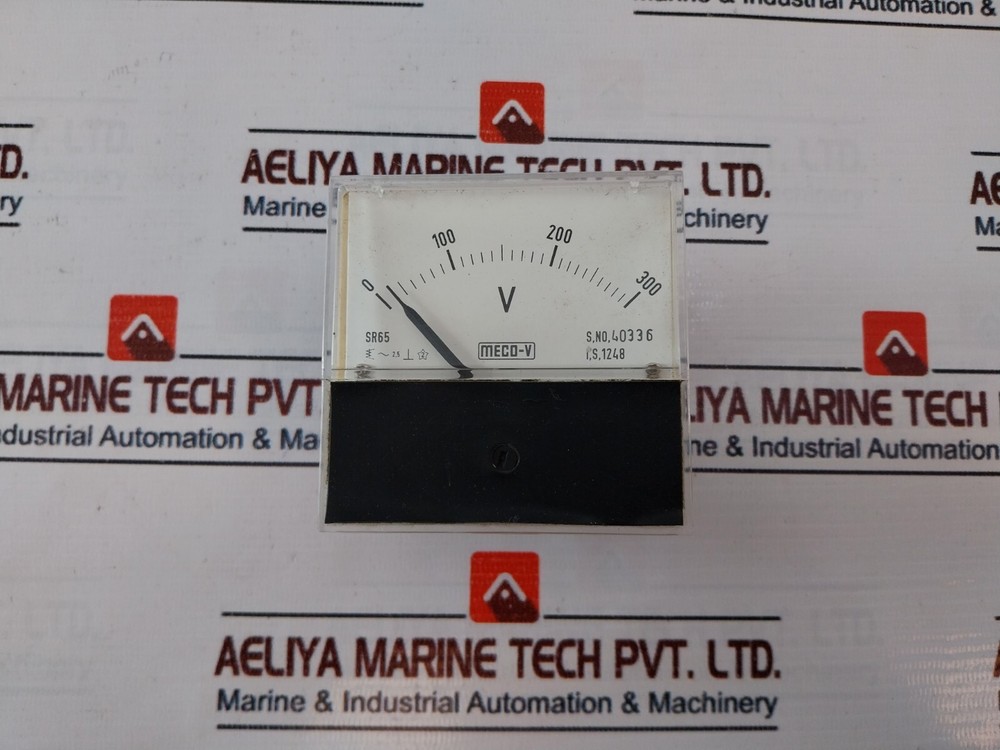 Meco-V SR65 Analog Voltmeter 0-300V