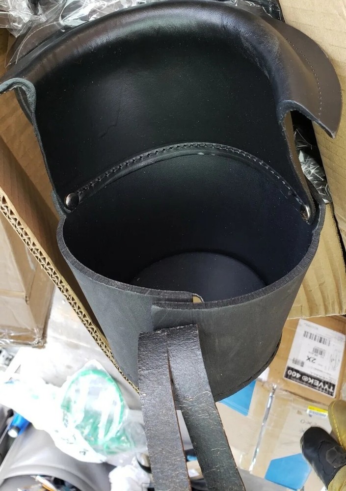 6pcs Leather Billiard Pool Table Pockets Drop Pockets Replacement BLACKKAI-BT-DR