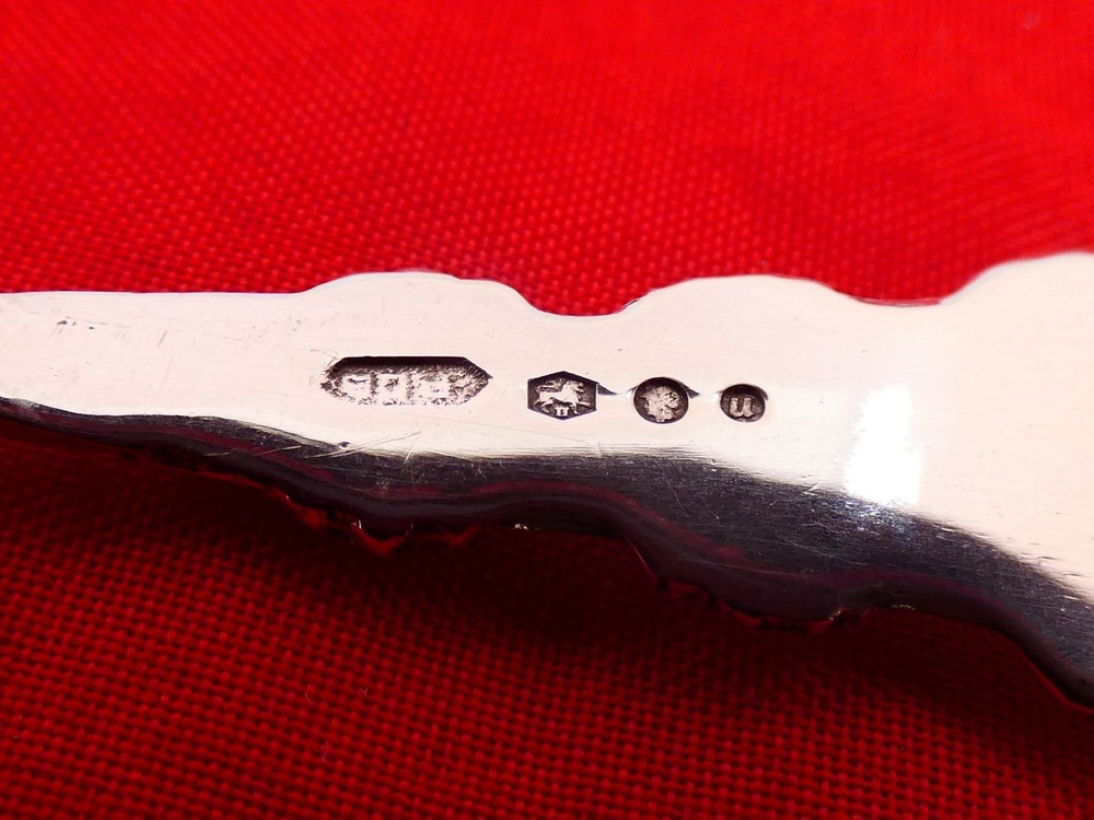 Antique Dutch Silver Caddy Spoon HR-19