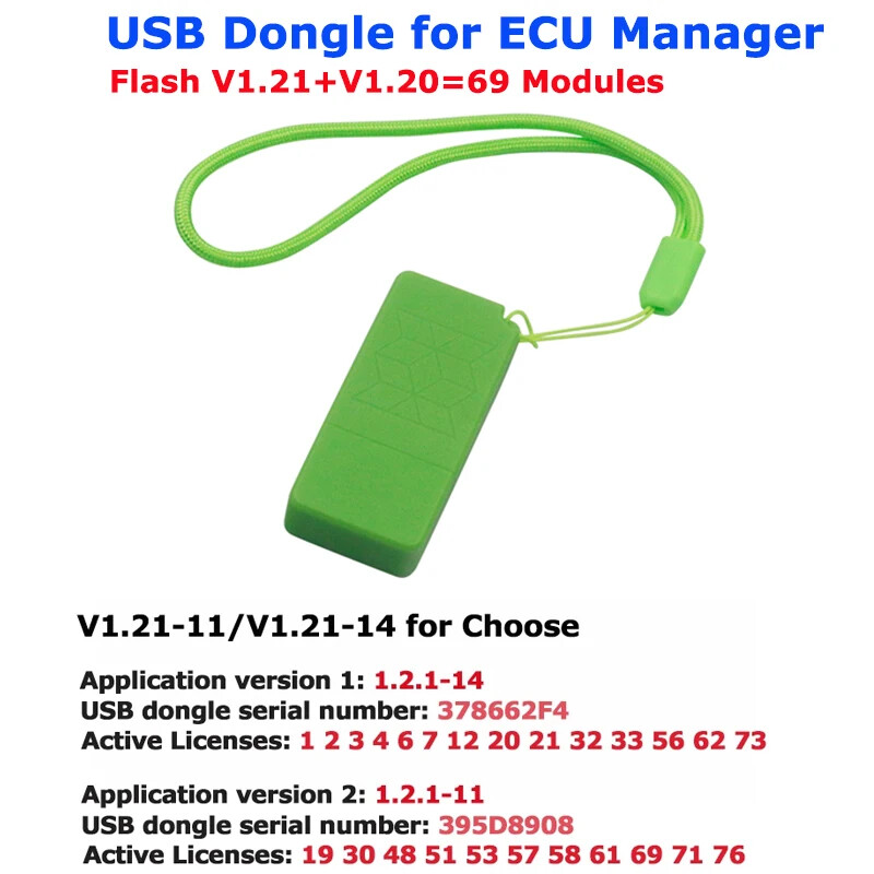 With 69 Module Auto ECU Programmer PCMFlash Dongle 1.20  for Pcmtool/Pcmmaster